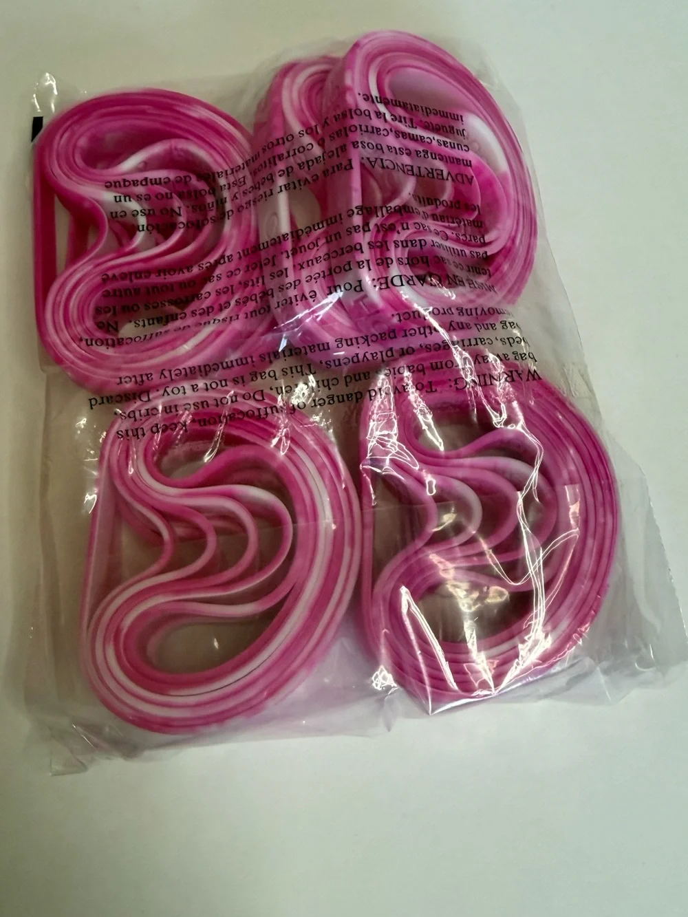 96 Pack Breast Cancer Awareness Bracelets Pink  Wristbands